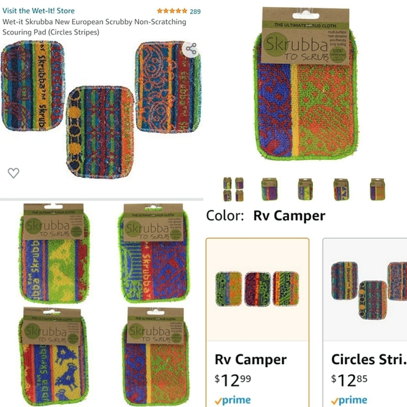 🌞 5/$20 Skrubba Scrub Cloth - New In Original Packaging - Reusable Scrubbies - Picture 5 of 5